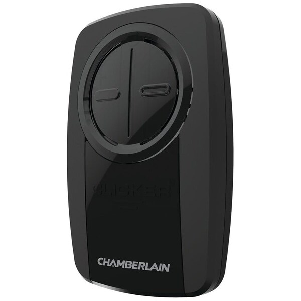 Chamberlain Clicker KLIK3U-BK2 Garage Door Remote, ABS, 3V2032 Lithium Battery