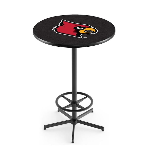 42" Black Louisville Pub Table