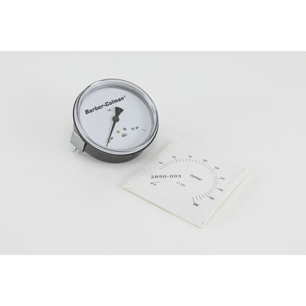 Recvr Gauge 3/15 Flushmt 3.5"