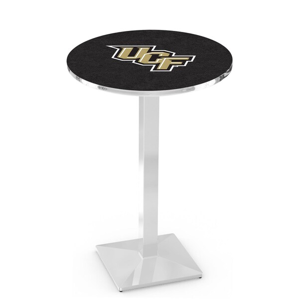 42" Chrome Central Florida Pub Table, 36" dia. Top