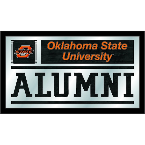 Oklahoma State 26" x 15" Alumni Mirror