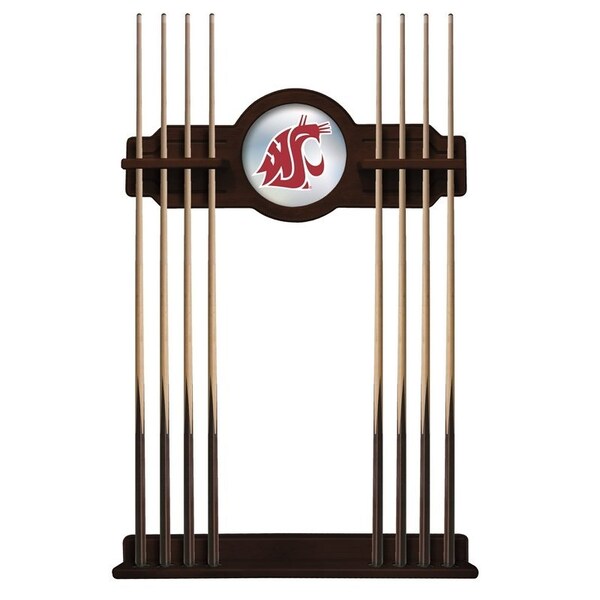 Washington State Cue Rack in English Tudor Finish