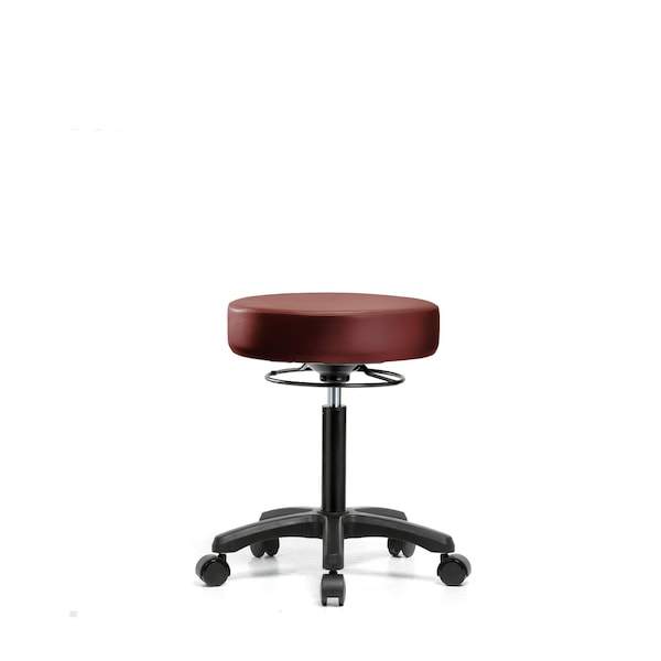 Vinyl Mini-Stool, Med Bench, Casters, Borscht
