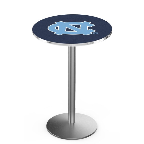 42" Stainless Steel North Carolina Pub Table, 36" dia. Top