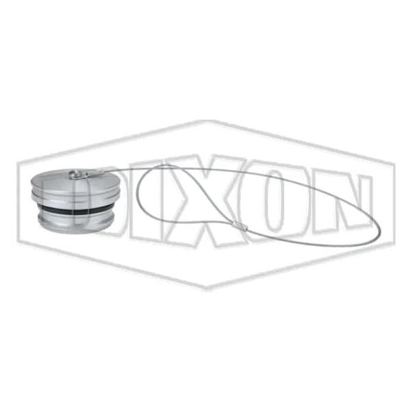 Snap-Tite by  H Series Interchange Dust Plug, 2 in Nominal, Aluminum, Domestic