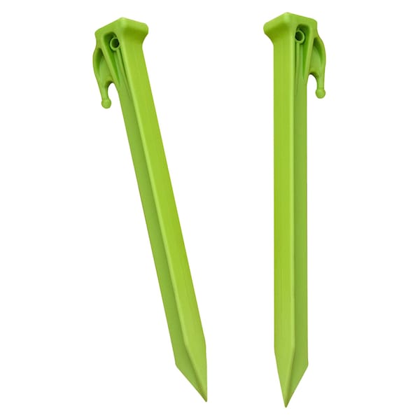 Safety Green 9" Utility Stake (15-Pack)