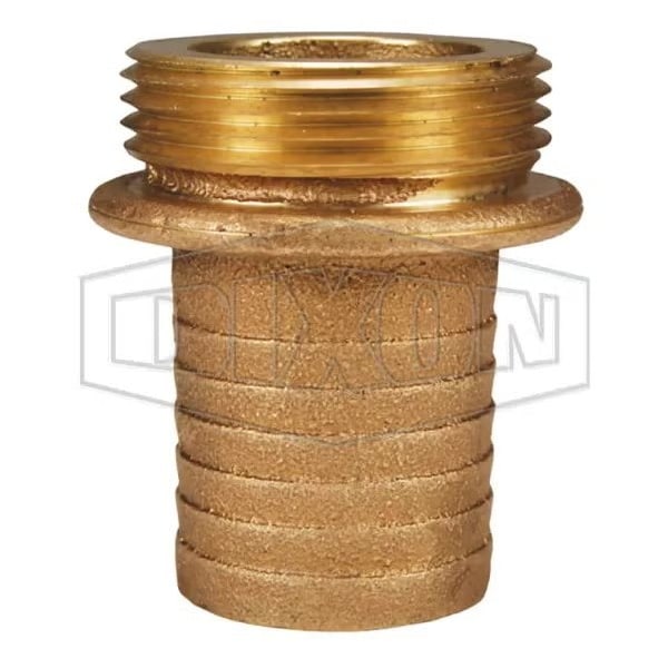 King Short Shank Suction Coupling, 2-1/2 in Nominal, Male NST NH End Style, Domestic
