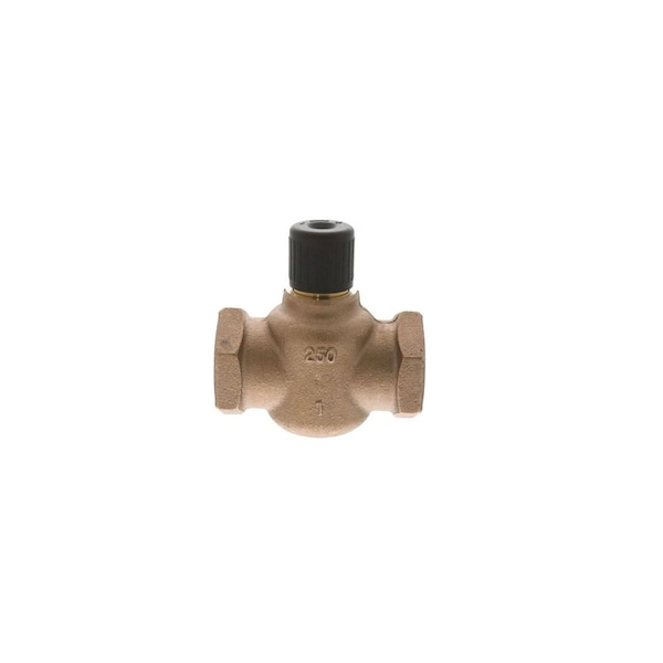 N/C Two-Way Valves, 24VAC, 2-Way NC, 23 Degrees to 122 Degrees F, 1" Female Inlet Size