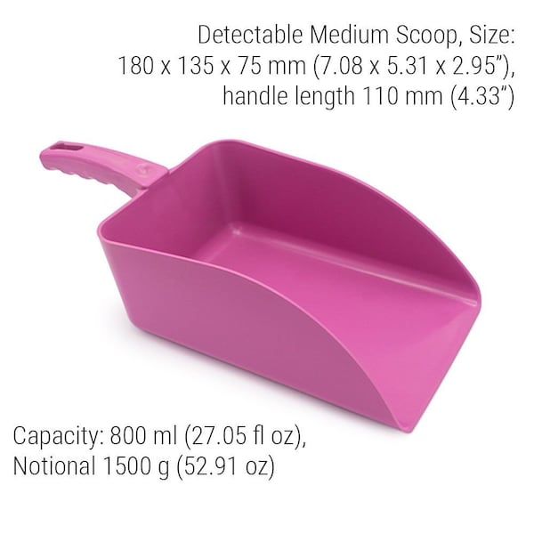 Scoop, 7.08 in L, Pink, PK5
