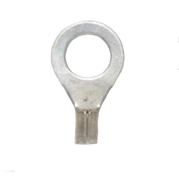 Ring Terminal, 1/4 in Stud Size, 18 AWG, 1000 PK