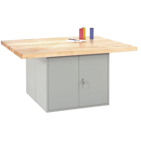 Workbenches, 64" W, 33-1/4" Height, 500 lb.