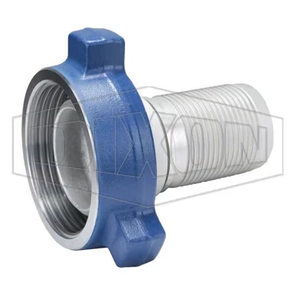 FIG 206 1 pc Male Frac Fitting with Nut and O-Ring, 3 in Nominal, Iron/Steel/Forged Steel Nut, Domes