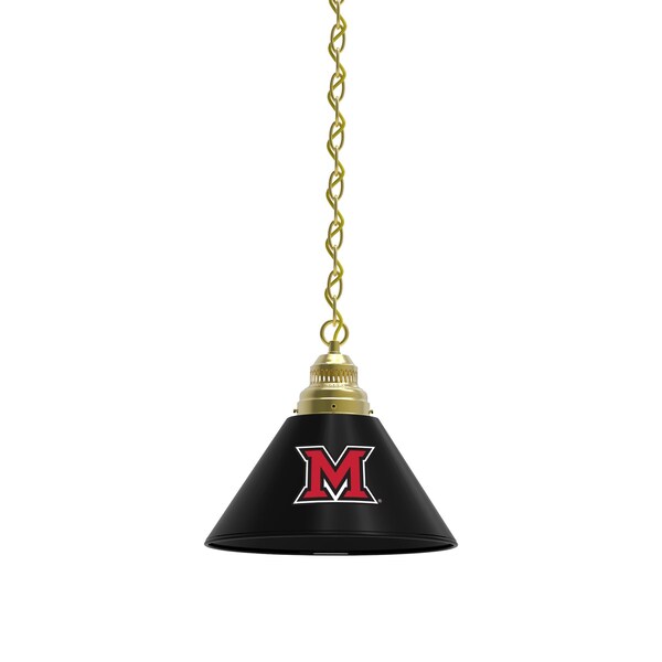 Miami (OH) Pendant Light, Brass Fixture