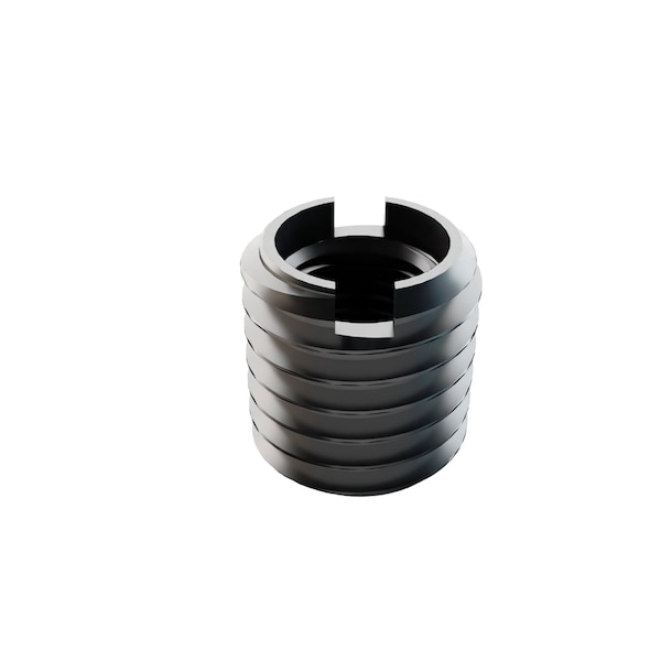 Standard Wall Self Locking Thread Insert, 7/16"-20 Int Thrd Sz, 18-8 Stainless Steel