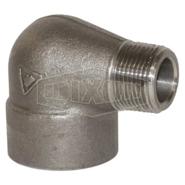 Street Elbow, 1-1/2 in Nominal, MNPT x FNPT End Style, 3000 lb, Forged Steel, Import