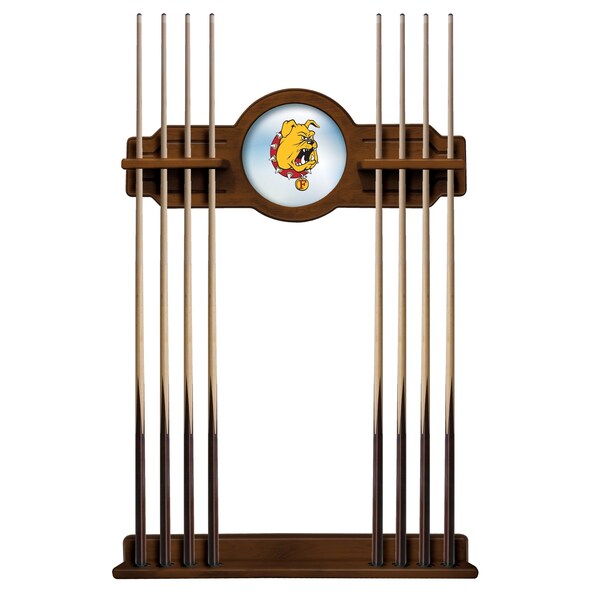 Ferris State Cue Rack in Chardonnay Finish