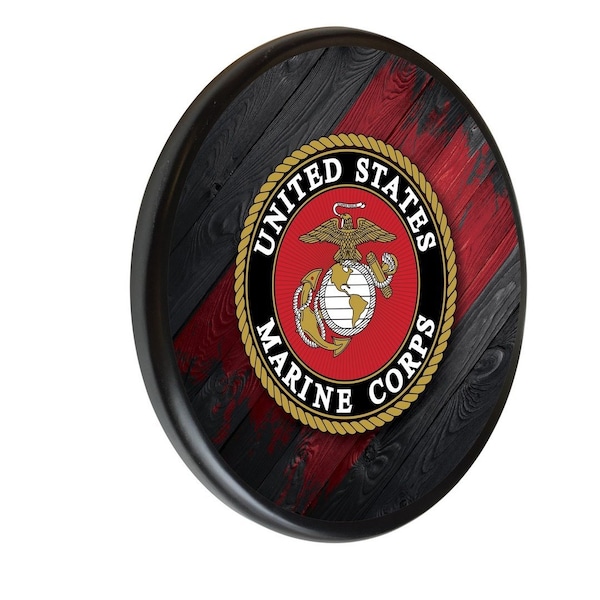 United States Marine Corps 13" Solid Wood Sign