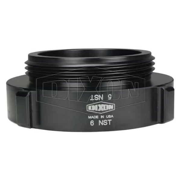 Style N37 Rocker Lug Hydrant Adapter, 3 x 1-1/2 in, Female NST NH x Male NST NH Connection, Alum