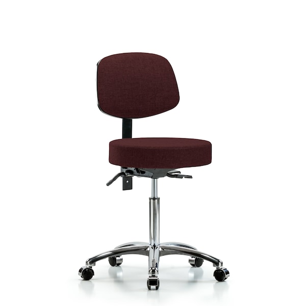 Ben Stool, Med, Fab, Bk Cast, Bur