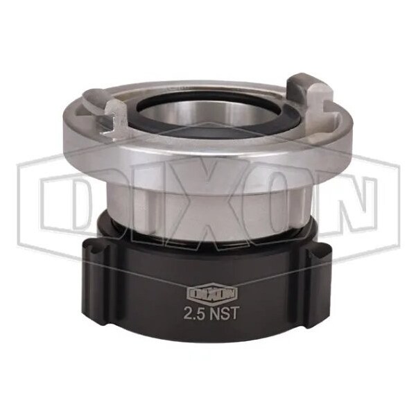Rocker Lug Adapter with Buna-N Gasket, 2-1/2 in Nominal, Storz x Female NST NH Swivel End Style, A