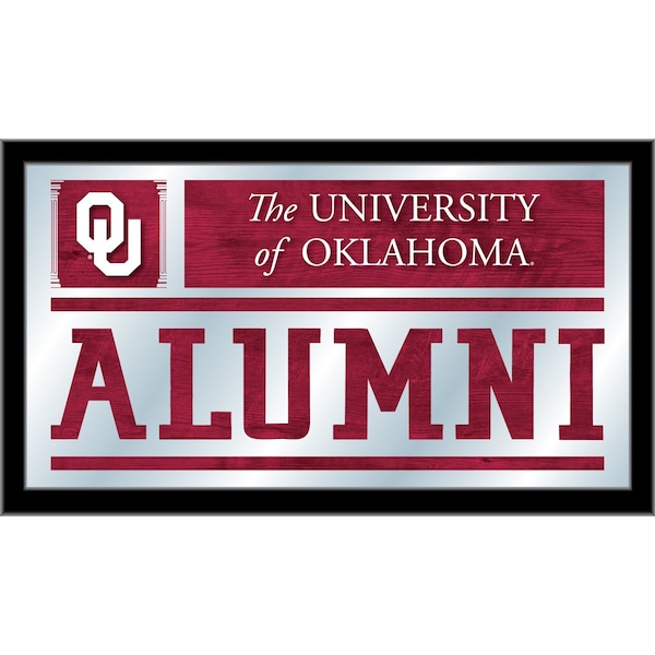 Oklahoma 26" x 15" Alumni Mirror