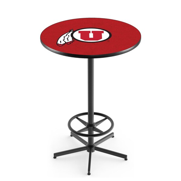 42" Black Utah Pub Table