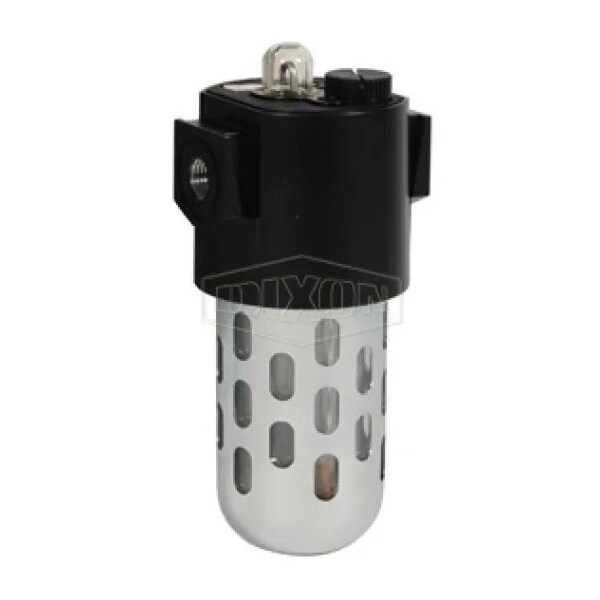 Wilkerson by EconOmist Compact Lubricator with Gauge, 3/8 in NPT/BSPP-G Port, 58.5 SCFM Flow Rate