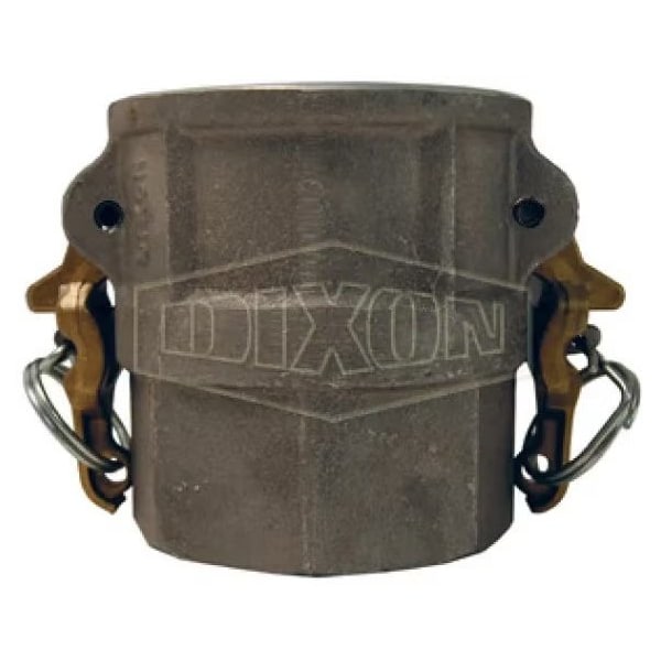 Boss-Lock Type D Cam and Groove Coupler, 3/4 in Nominal, Female Coupler x FNPT End Style, Aluminum,