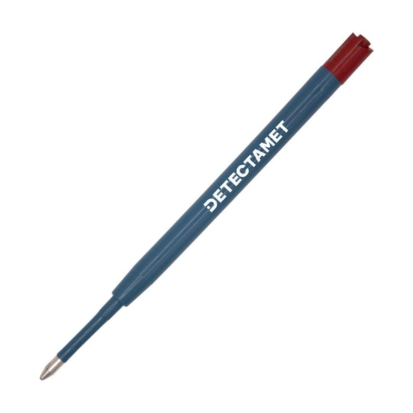 Pen Ink Cartridge, Red, Ballpoint, PK100