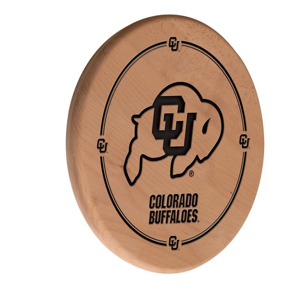 University of Colorado 13" Laser Engraved Solid Wood Sign