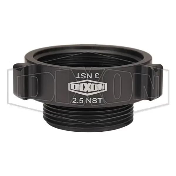 Style N37 Rocker Lug Hydrant Adapter, 3 x 2-1/2 in, Female NST NH x Male NST NH Connection, Alum