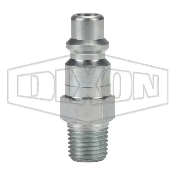 Air Chief Industrial Quick Connect Plug, 3/4-14 Nominal, Quick Disconnect Plug x Male NPTF, 300 psi