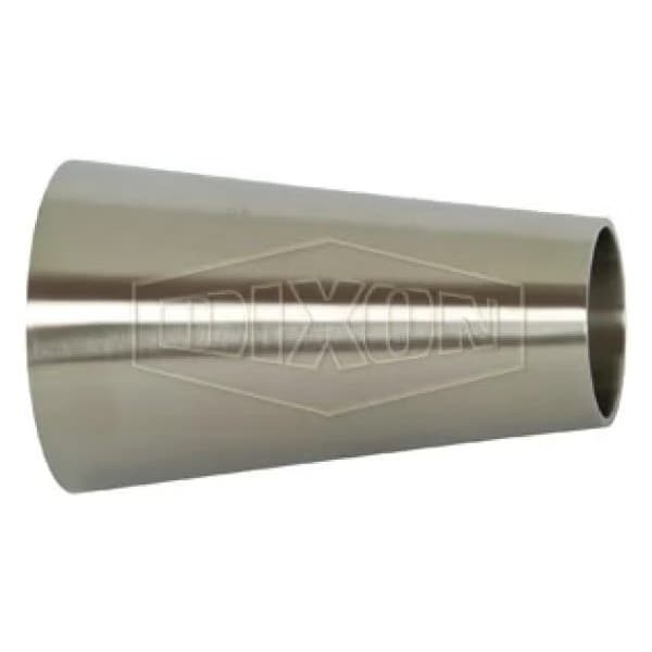 Concentric Weld Reducer, 8 x 6 in, 316L SS, Domestic