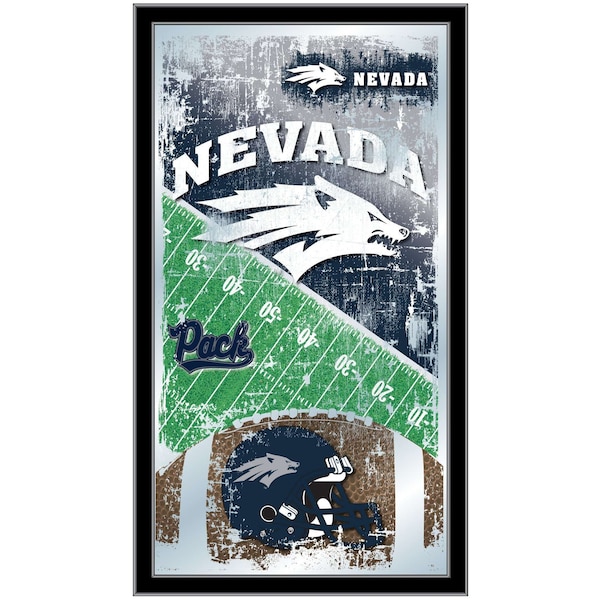 Nevada 15" x 26" Football Mirror