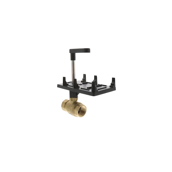 Two Way Ball Valve 16Cv Chrm Pltd 1"