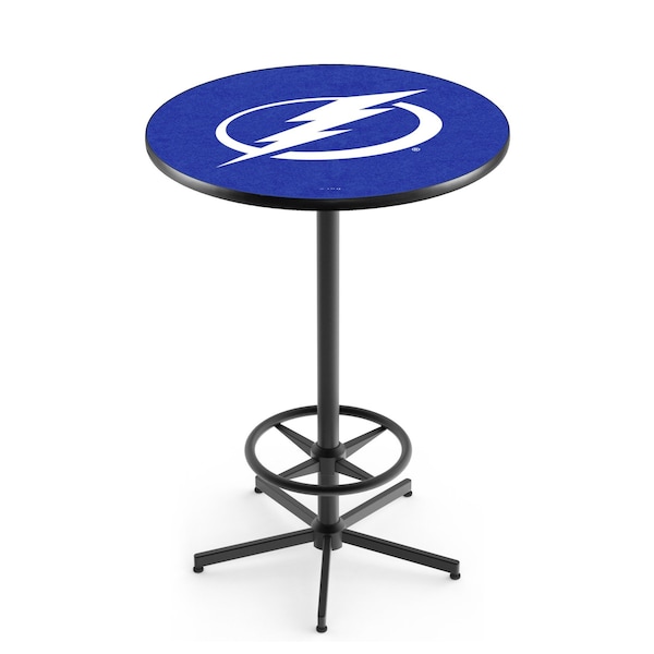 42" Black Tampa Bay Lightning Pub Table
