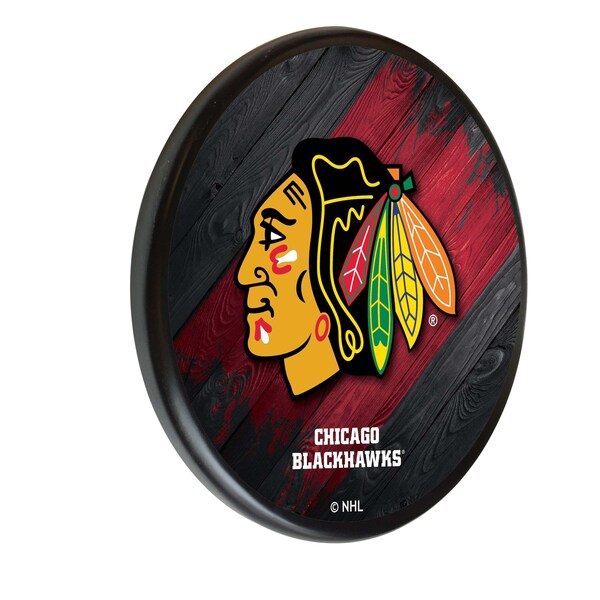 Chicago Blackhawks 13" Solid Wood Sign