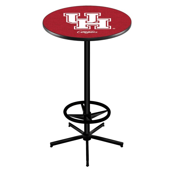 42" Black Houston Pub Table