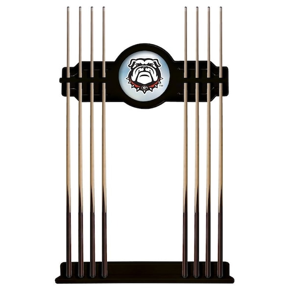 Georgia "Bulldog" Cue Rack in Black Finish