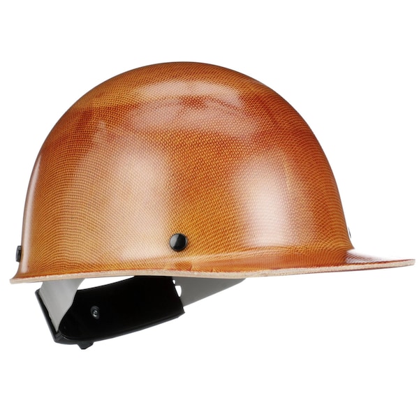 Skullgard Protective Cap Natural Tan - w/ Swing-Ratchet Suspension, Standard