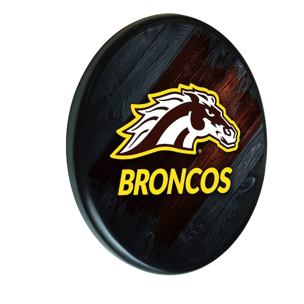 Western Michigan University 13" Solid Wood Sign