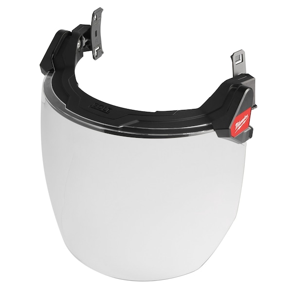 BOLT Full Face Shield - Clear Dual Coat Lens (Compatible with Milwaukee Safety Helmets & Hard Hats)