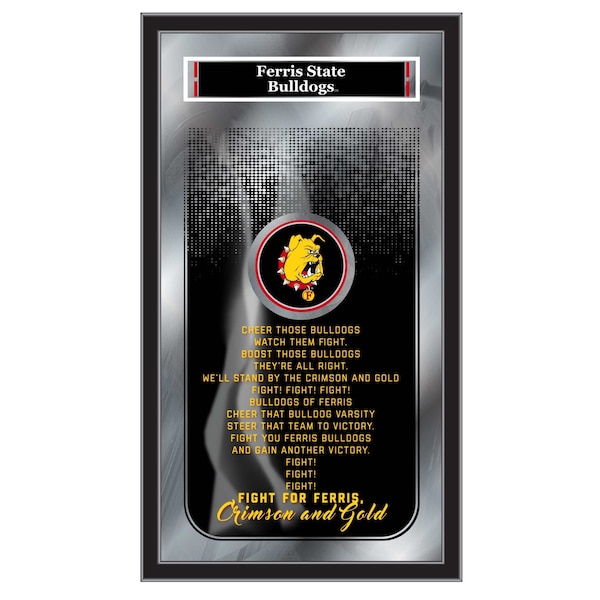 Ferris State University 26" x 15" Fight Song Mirror