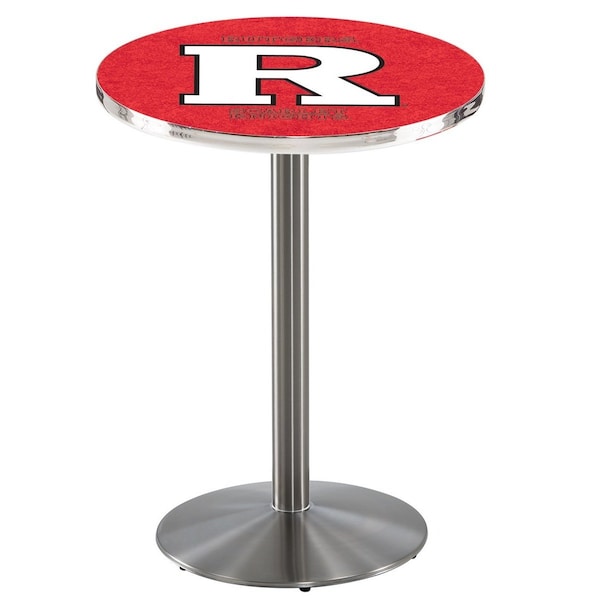42" Stainless Steel Rutgers Pub Table, 36" dia. Top