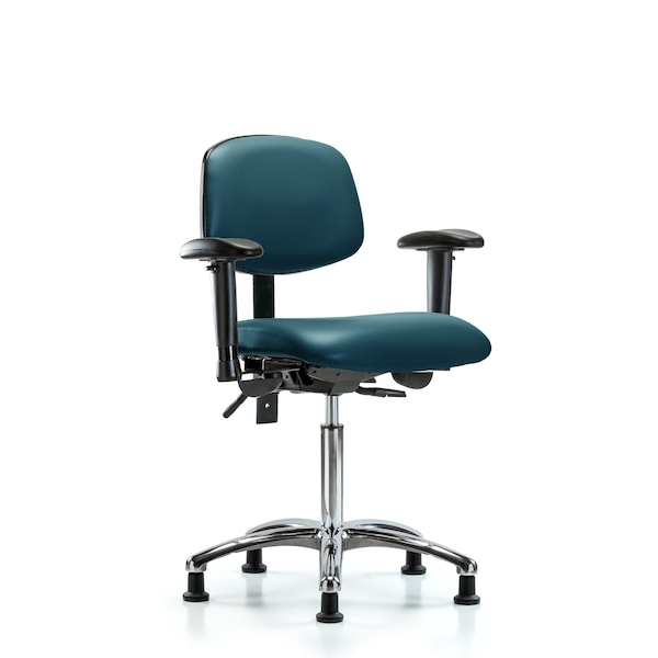 Vinyl Chair, Vinyl, Adjustable Arms