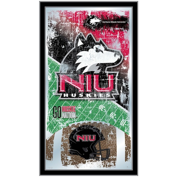 Northern Illinois 15" x 26" Football Mirror