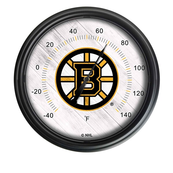 Boston Bruins Indoor/Outdoor LED Thermometer
