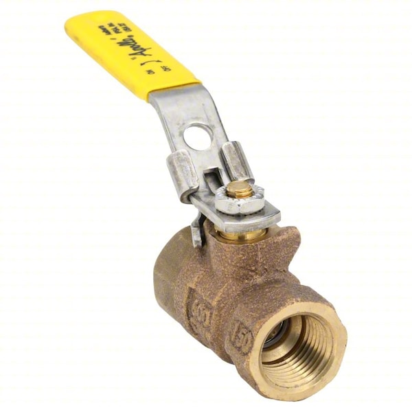 1/2" FNPT Bronze Ball Valve 2-Way