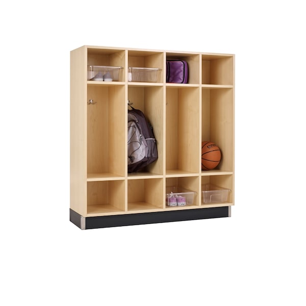 Open Storage Storage Cabinet, 51 in H, 48 in W