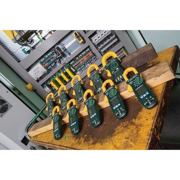 Clamp Meter, LCD, 600 A
